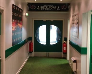 Commercial corridor refurbishment
