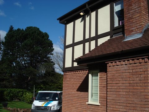 Completed exterior project