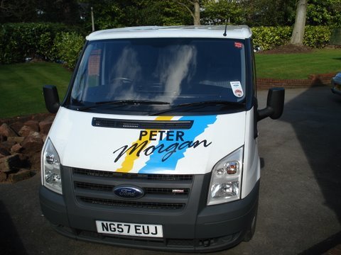 Peter Morgan liveried van